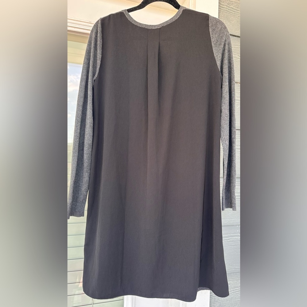 NWT Loft dress size small black and grey - sweater dress - Picture 3 of 5